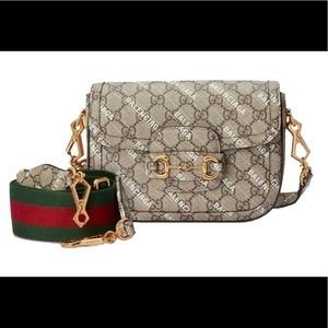 Gucci x Balenciaga The Hacker Project Mini Gucci Horsebit 1955 Beige/Ebony